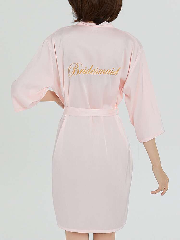 Bridesmaid robe