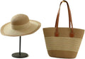 beach bag + hat set
