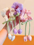 flower scrunchy