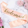 bridesmaid sash
