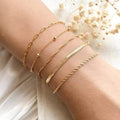 gold plated bracelet