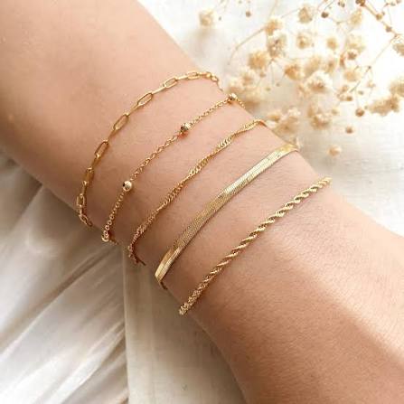 gold plated bracelet