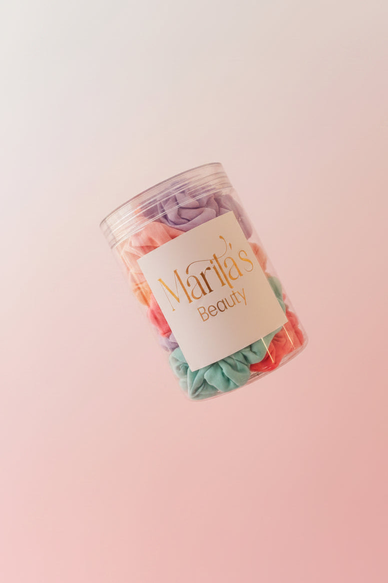 scrunchies jar