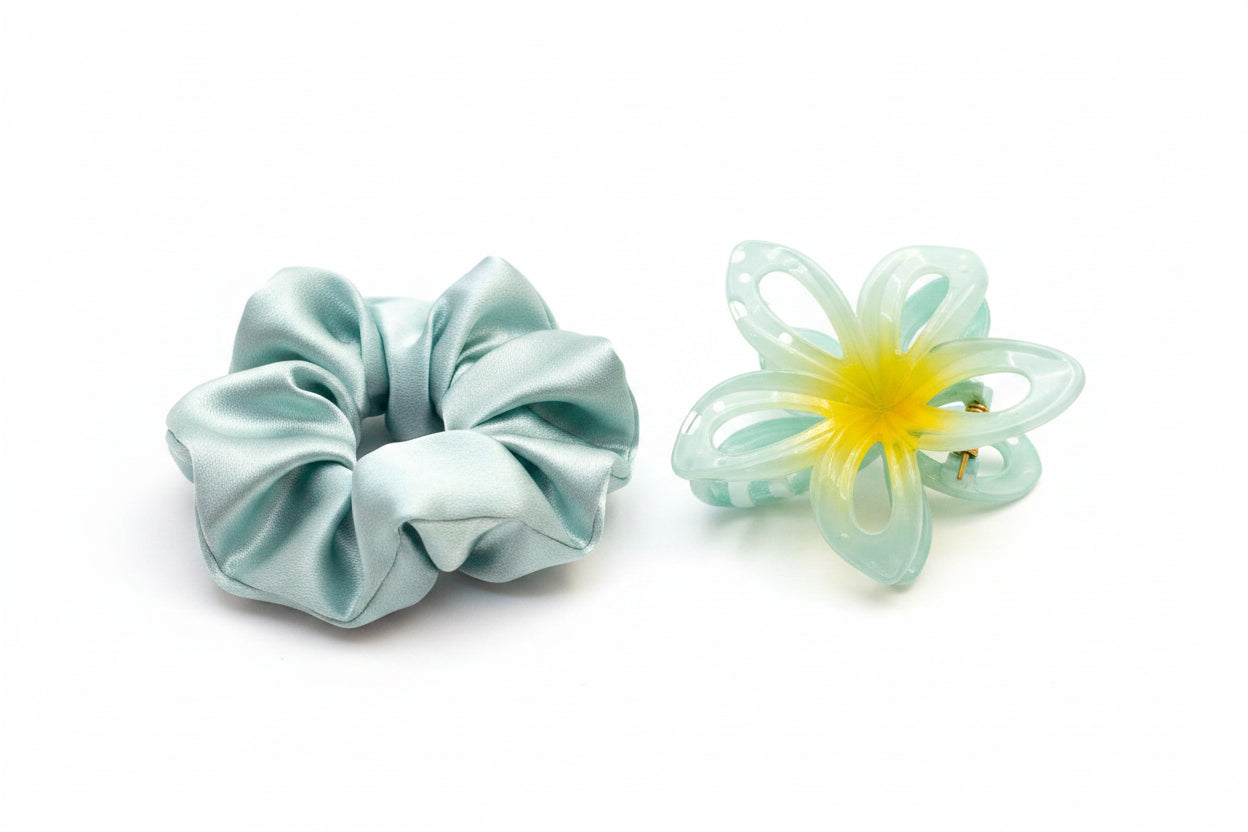 clips with scrunchy