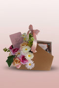 Customized flower box + eye brow gel