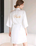 bride robe