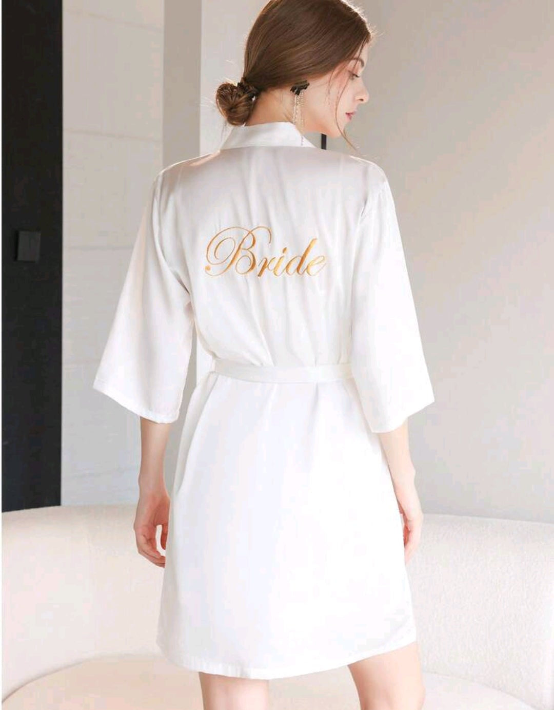 bride robe