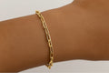 Gold plated bracelet