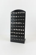 Zirconia stud earrings