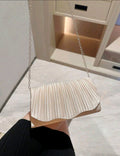 Apricot evening bag