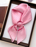 Pink scarf