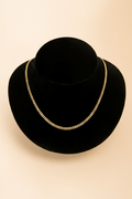 Stainless steel gold necklace