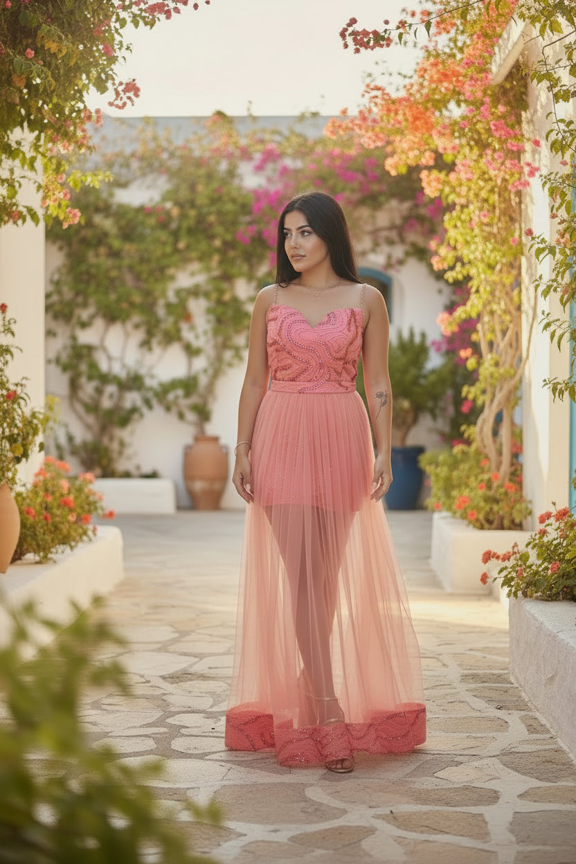 Short dress and long skirt Medium