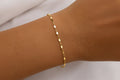 Gold plated bracelet