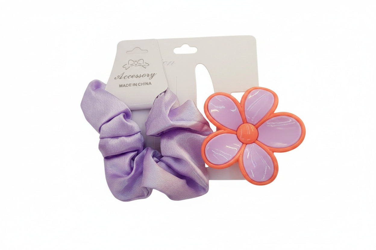 clips with scrunchy