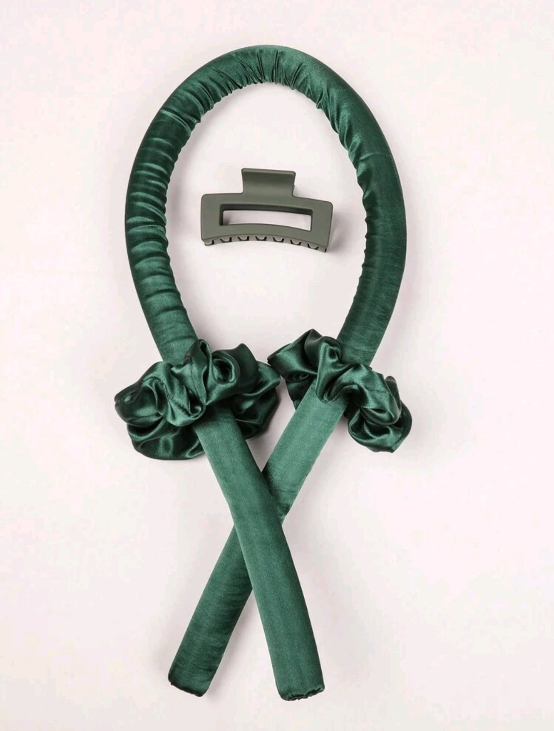 Green no heat curler