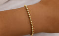 Gold plated bracelet
