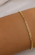 Gold plated bracelet