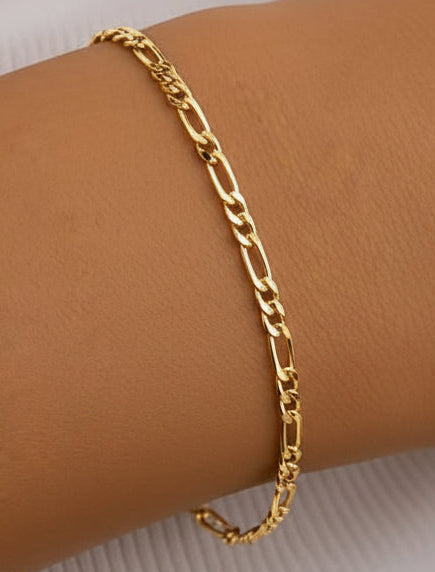 Gold plated bracelet