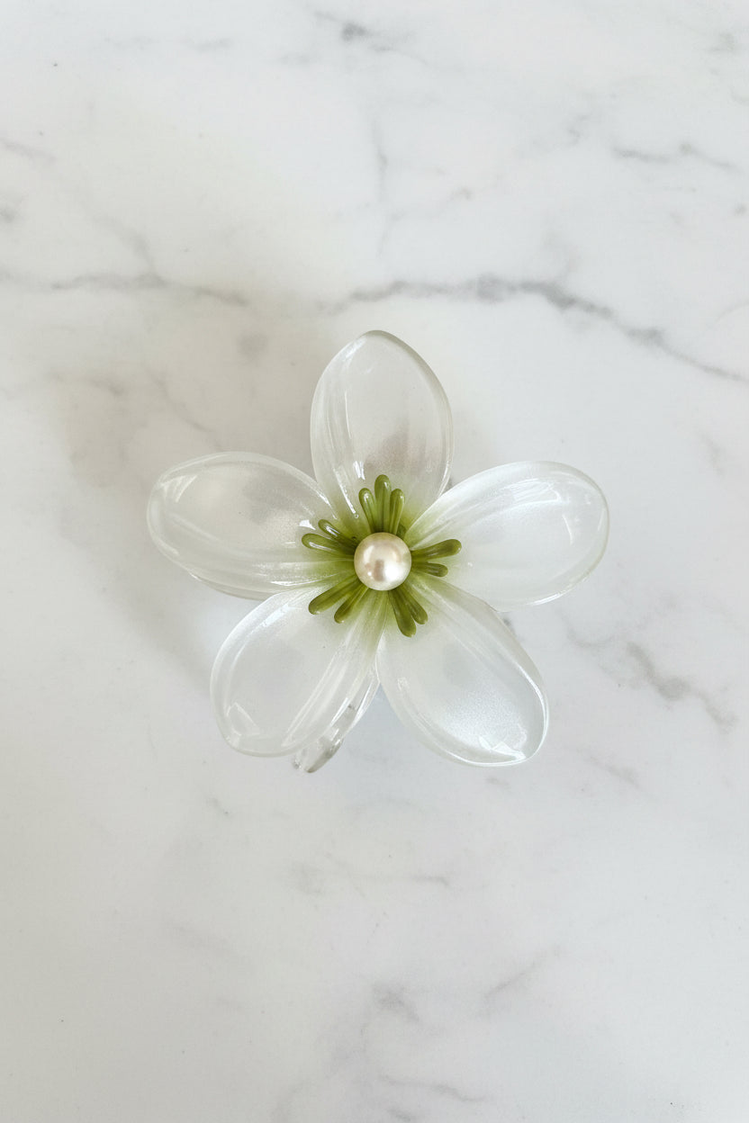 pearl hair clips