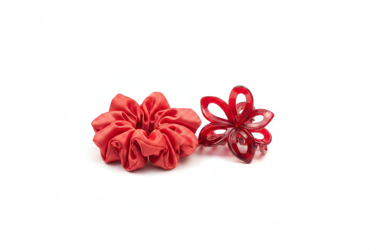 clips with scrunchy