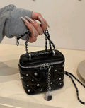 Black mini handbag